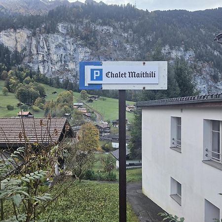 Chalet Maithili Lauterbrunnen -152-Year-Old Majestic Chalet Exterior foto